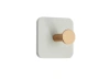 Seamless hook, adhesive hook, made of wood, easy to bear weight, schoolbag hook, simple design, essential for home use, multi-functional hook details Picture